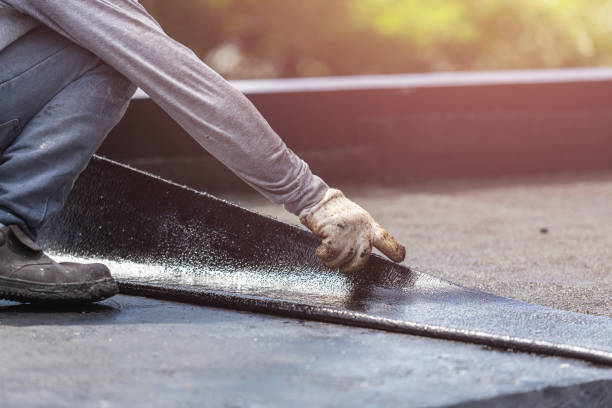 Professional Waterproofing technician working in River Rouge, MI